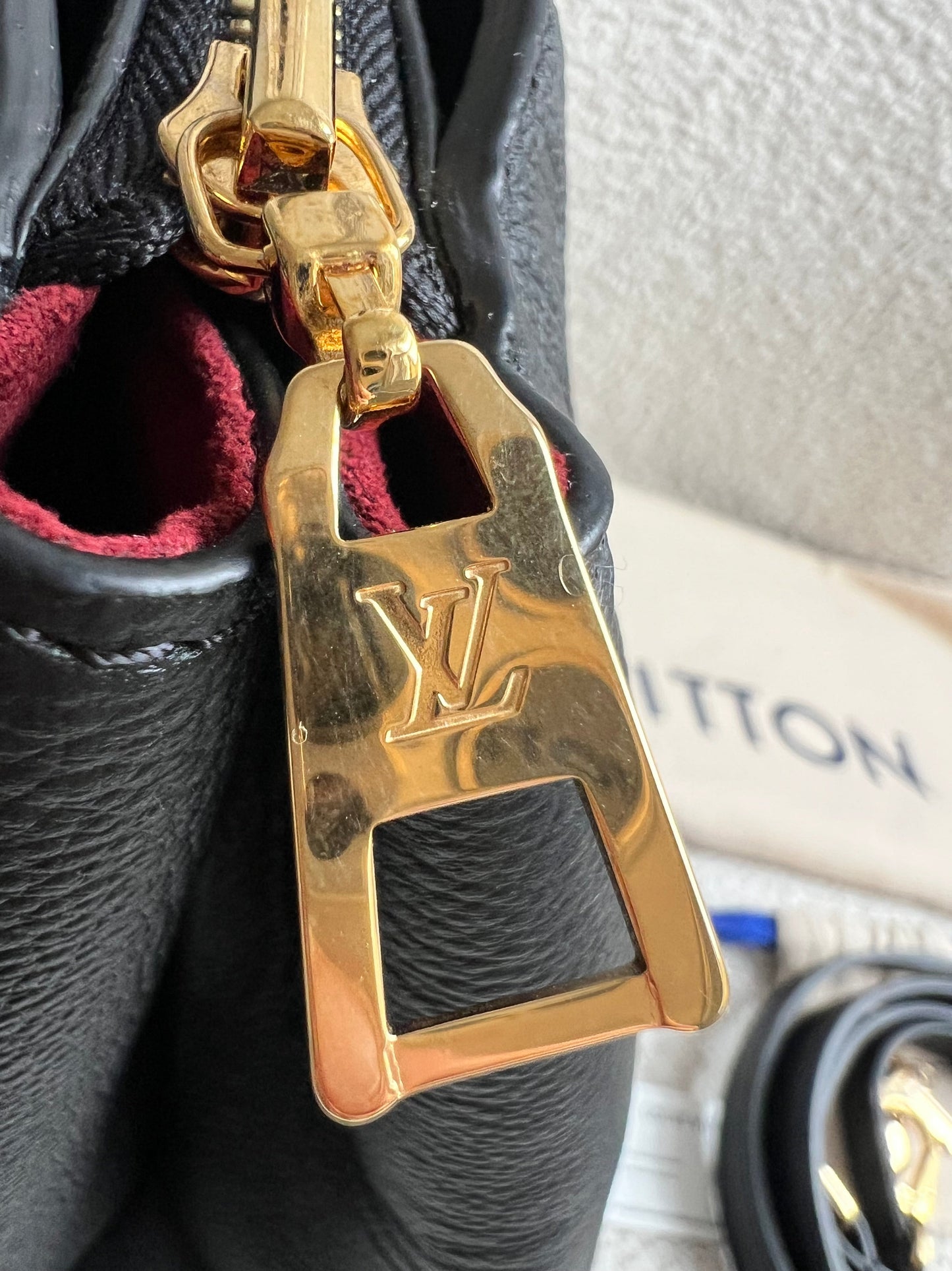 Louis Vuitton Petit Palais Black Empreinte (RRP £2,350)
