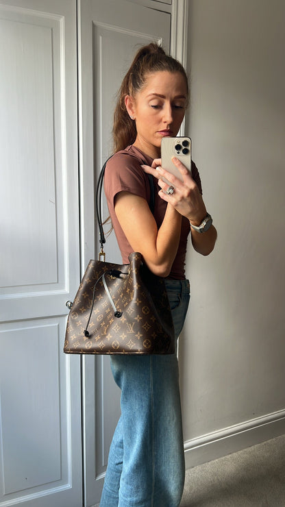 Louis Vuitton Neo Noe Monogram and Black (RRP £1,830)