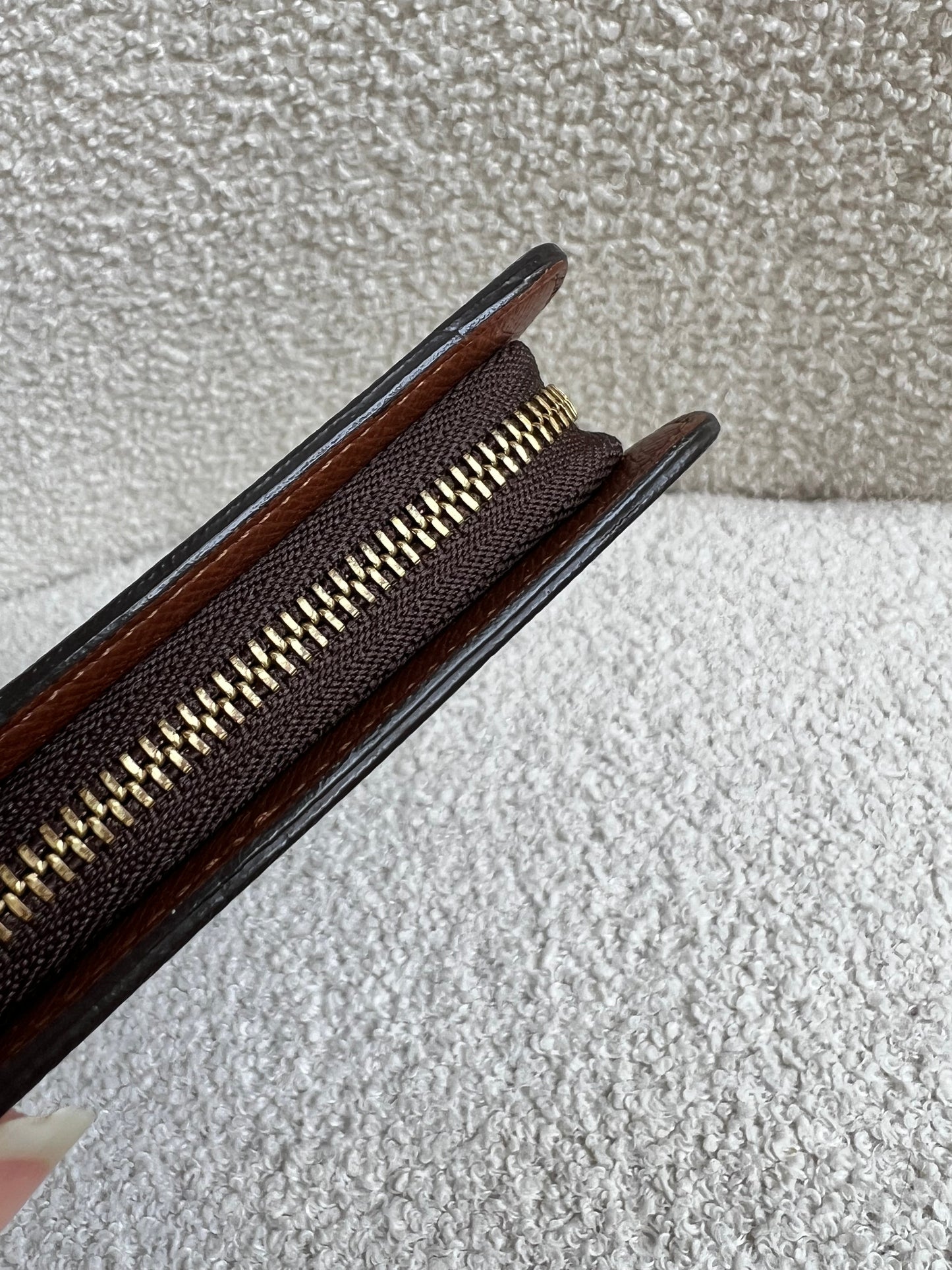 Louis Vuitton Porte Monnaie Zip Around Long Wallet in Monogram