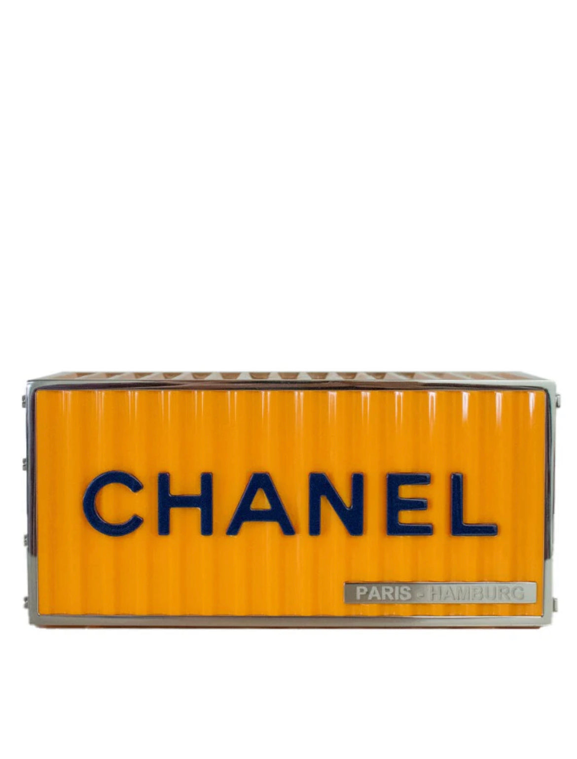 Chanel Luxury Leather Yellow Clutch