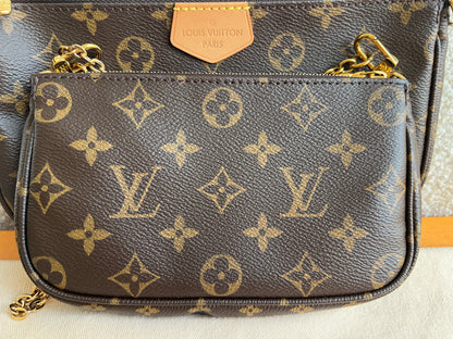 Louis Vuitton Multi Pochette Accessoires Rose Chiaro (RRP £2070)