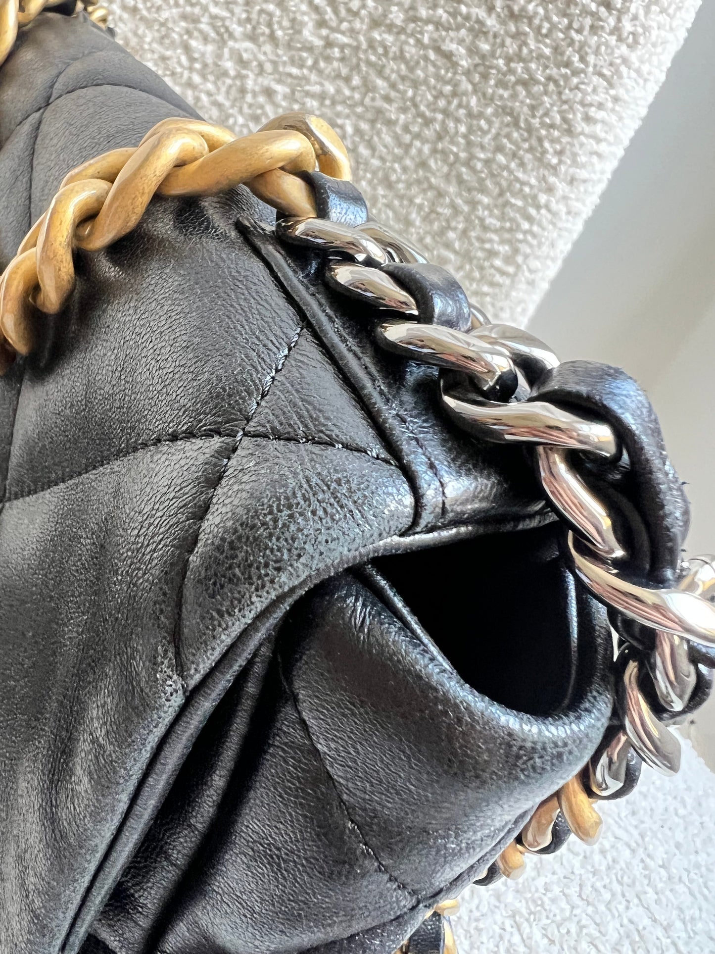 Chanel Small 19 in Black Lambskin (RRP £5,590)