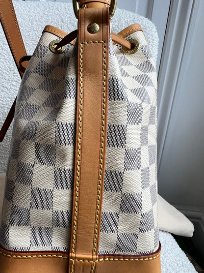 Louis Vuitton Petit Noe Bucket Bag Damier Azur (RRP £1,490)