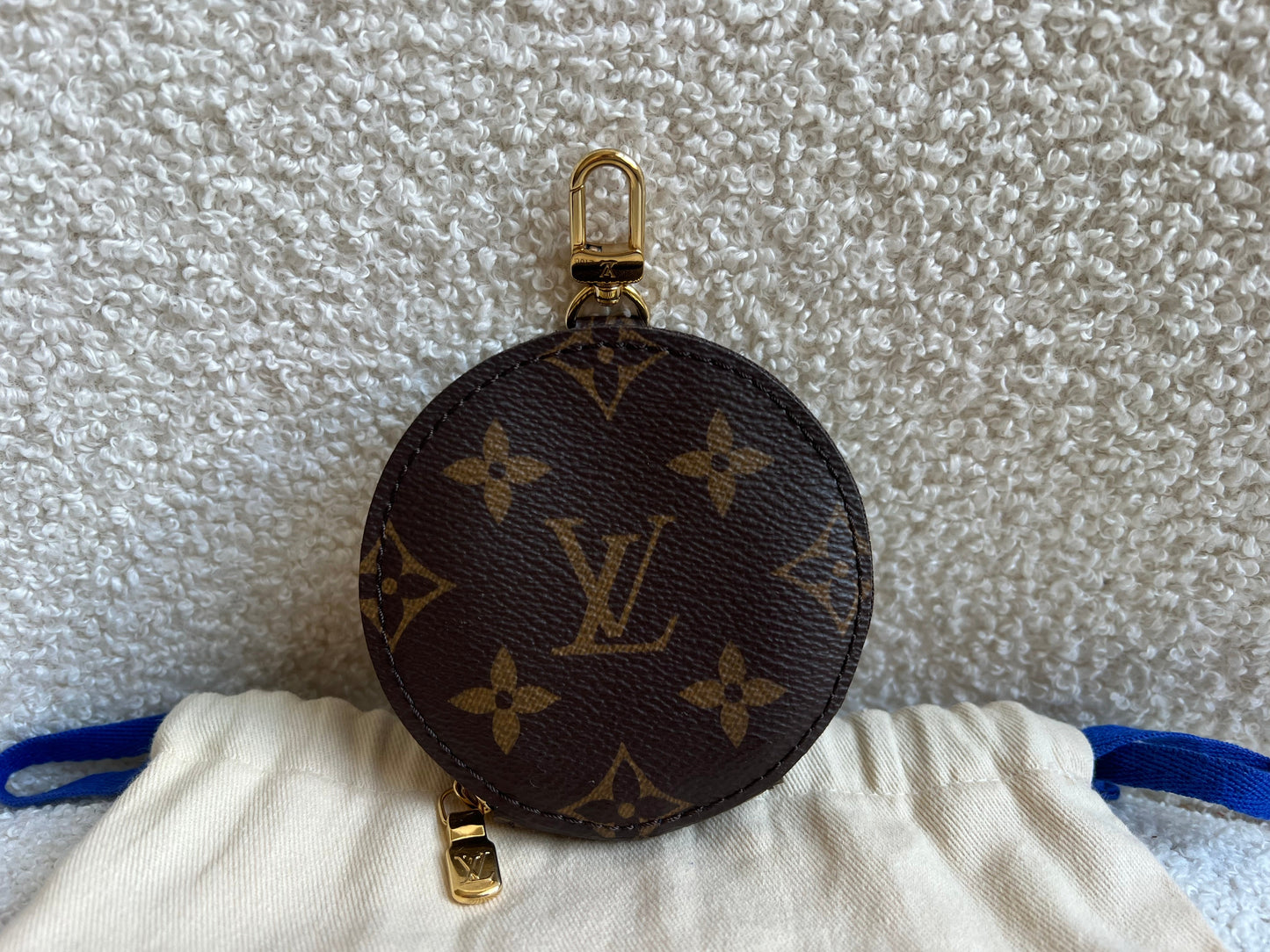 Louis Vuitton Round Coin Purse Monogram