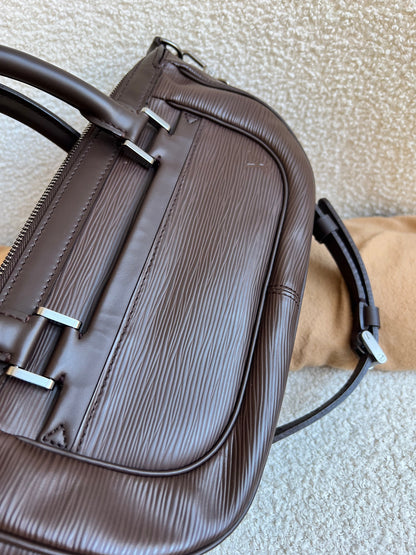 Louis Vuitton Dhanura PM Dark Brown Epi Leather