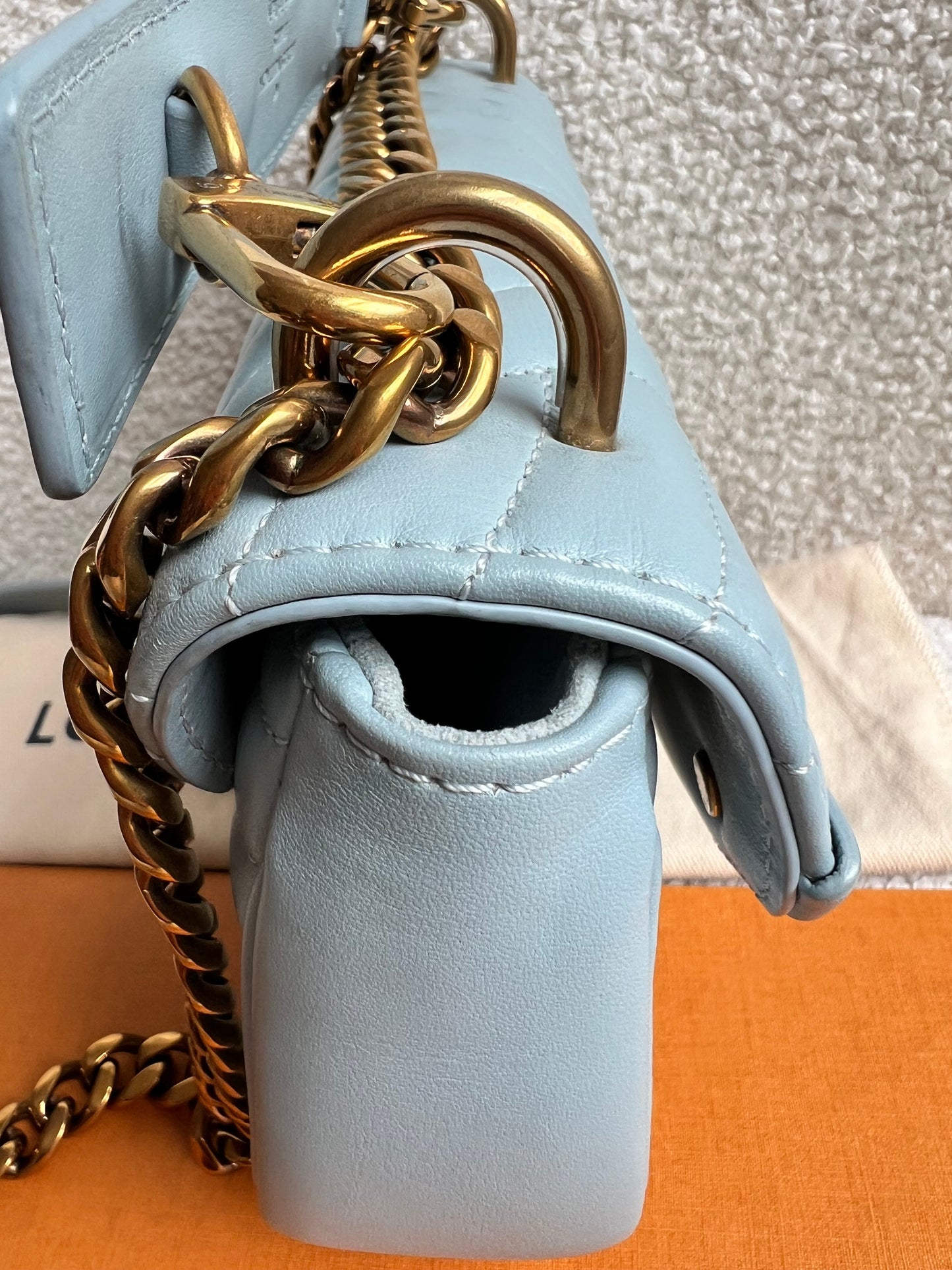 Louis Vuitton New Wave PM Bag in Light Blue