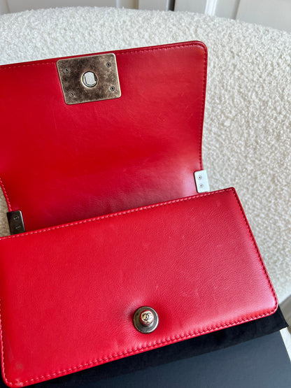Chanel Small Red Boy Bag (RRP £5,390)