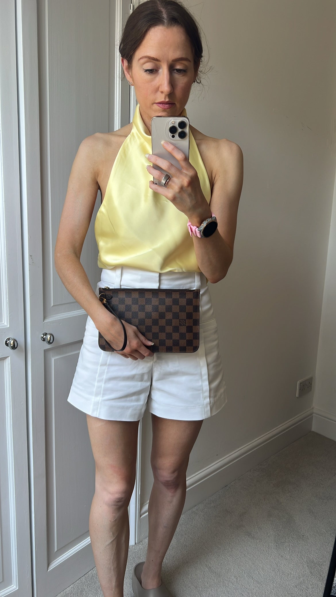 Louis Vuitton Pouch (from Neverfull) in Damier Ebene