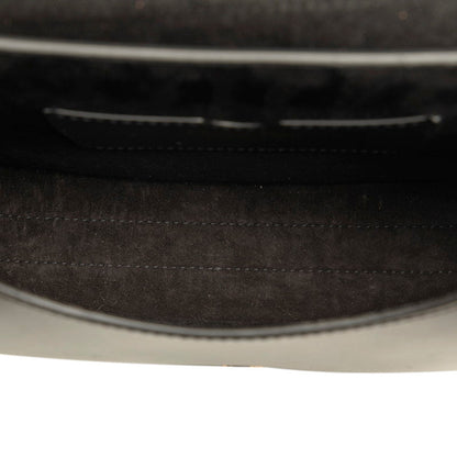 Christian Dior Shoulder Bag Crossbody Bag Black Calf Leather M9319UMOL