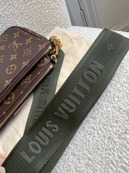 Louis Vuitton Multi Pochette Accessoires Khaki (RRP £2070)
