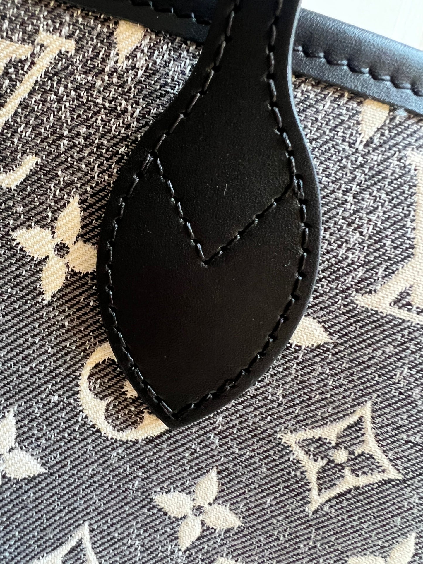 Louis Vuitton Neverfull MM Jacquard Denim