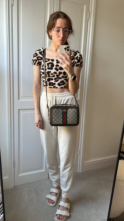 Gucci GG Ophidia Supreme Small Crossbody Bag (RRP £1240)