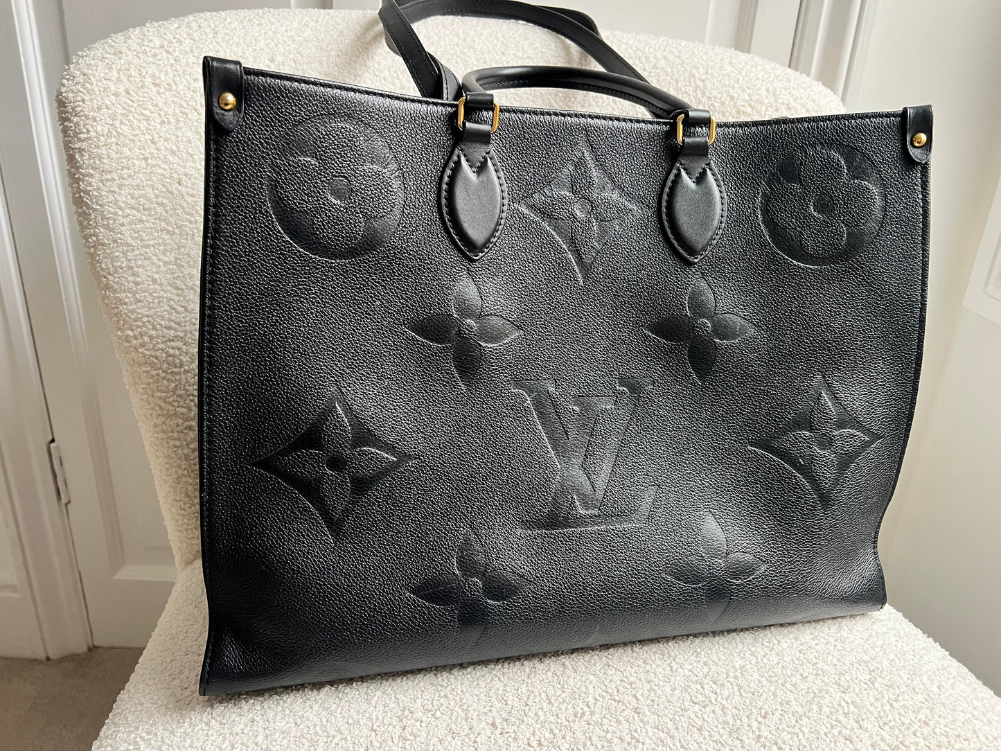 Louis Vuitton On the Go GM Black Empreinte (RRP £2,620)