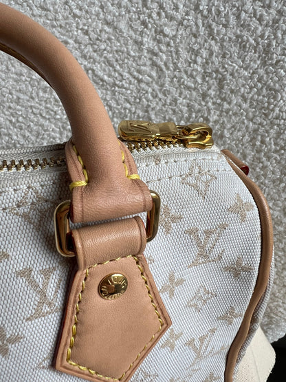 Louis Vuitton Speedy Bandouliere 20 Mastic Cream (£2420)