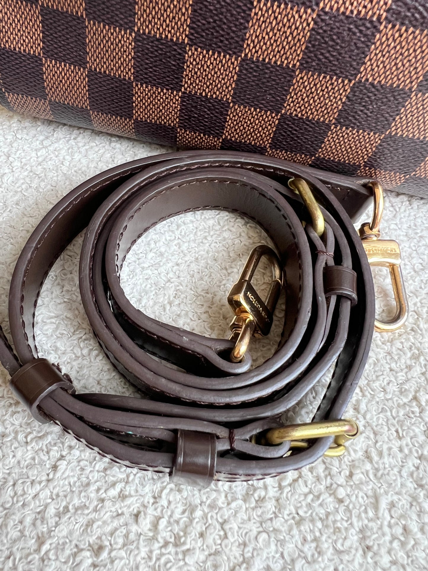 Louis Vuitton Speedy 25 Bandouliere Damier Ebene (RRP £1,440)