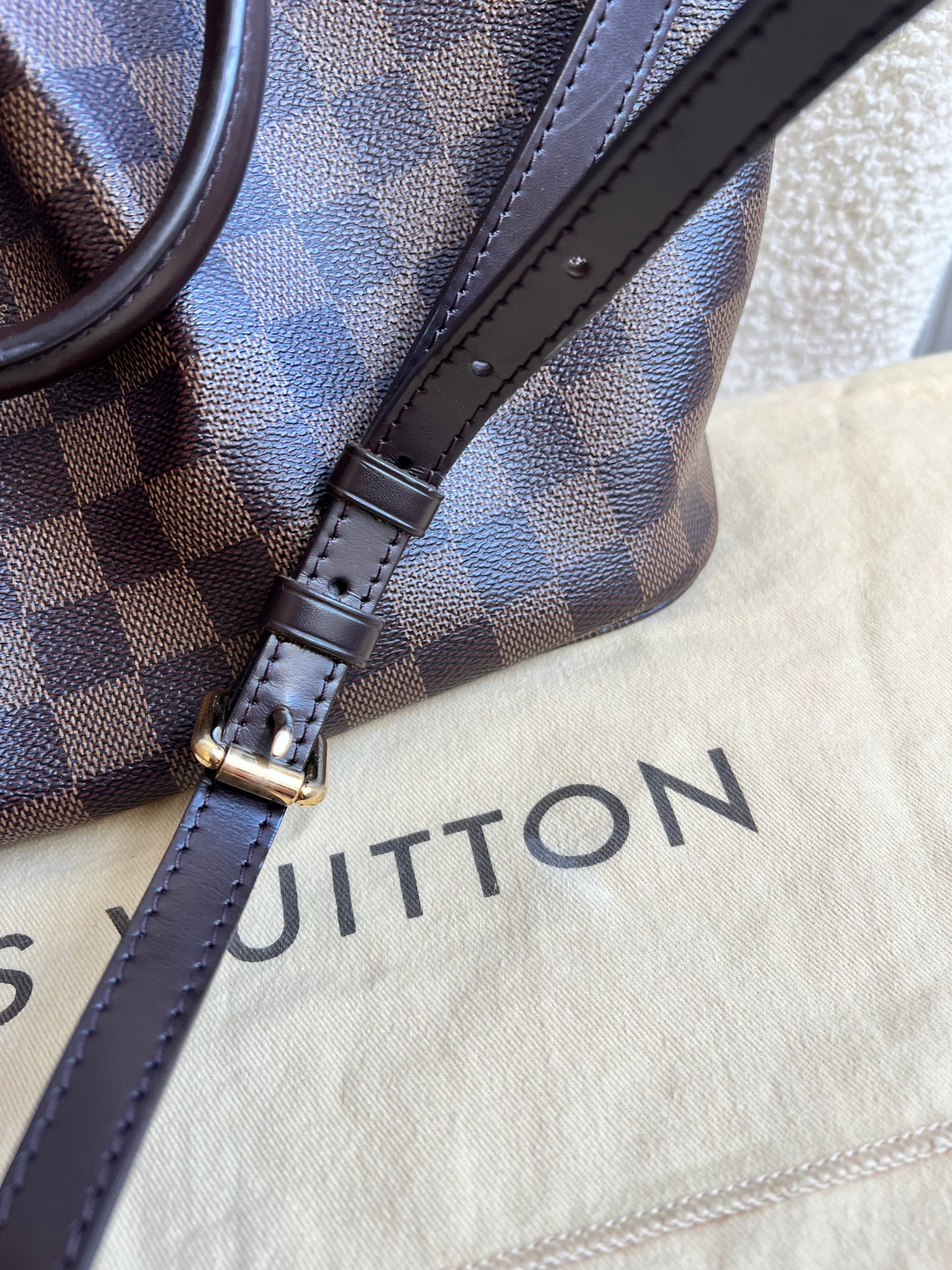 Louis Vuitton Siena MM Tote Damier Ebene