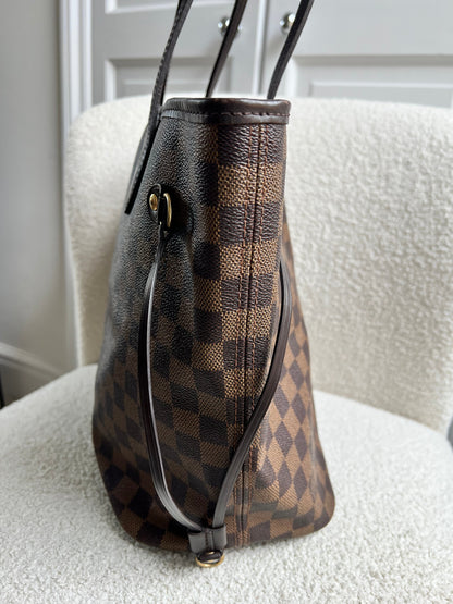 Louis Vuitton Neverfull MM Damier Ebene Cherry Interior (RRP £1,430)