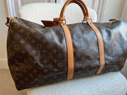 Louis Vuitton Vintage Keepall Bandouliere 60