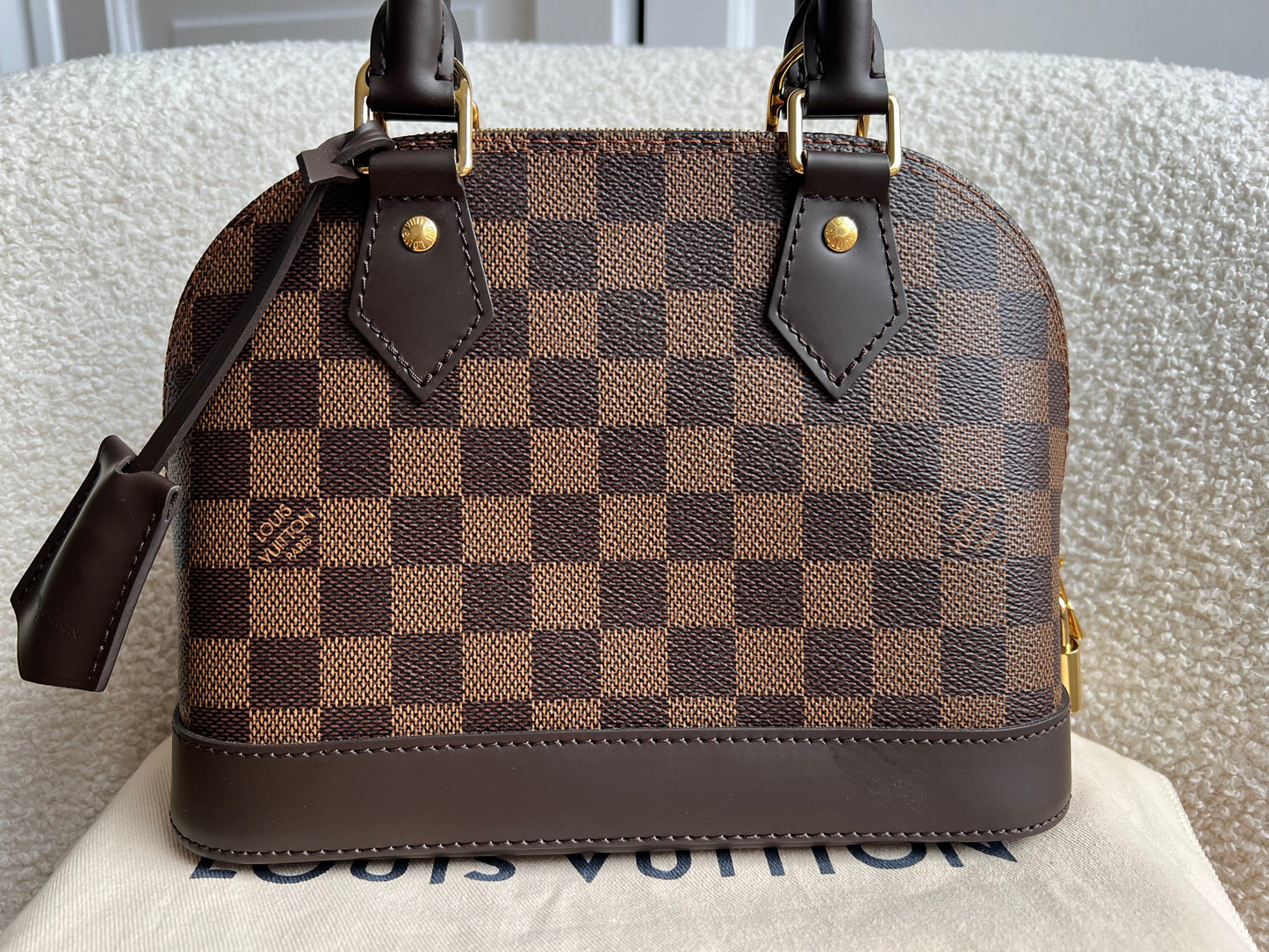 Louis Vuitton Alma BB Damier Ebene (RRP £1,450)