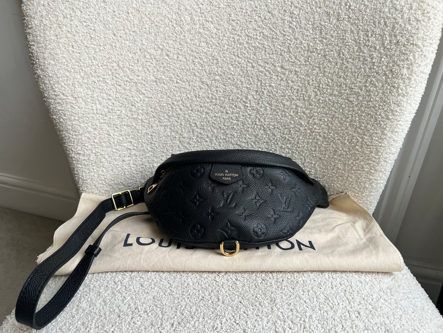 Louis Vuitton Bumbag in Black Empreinte