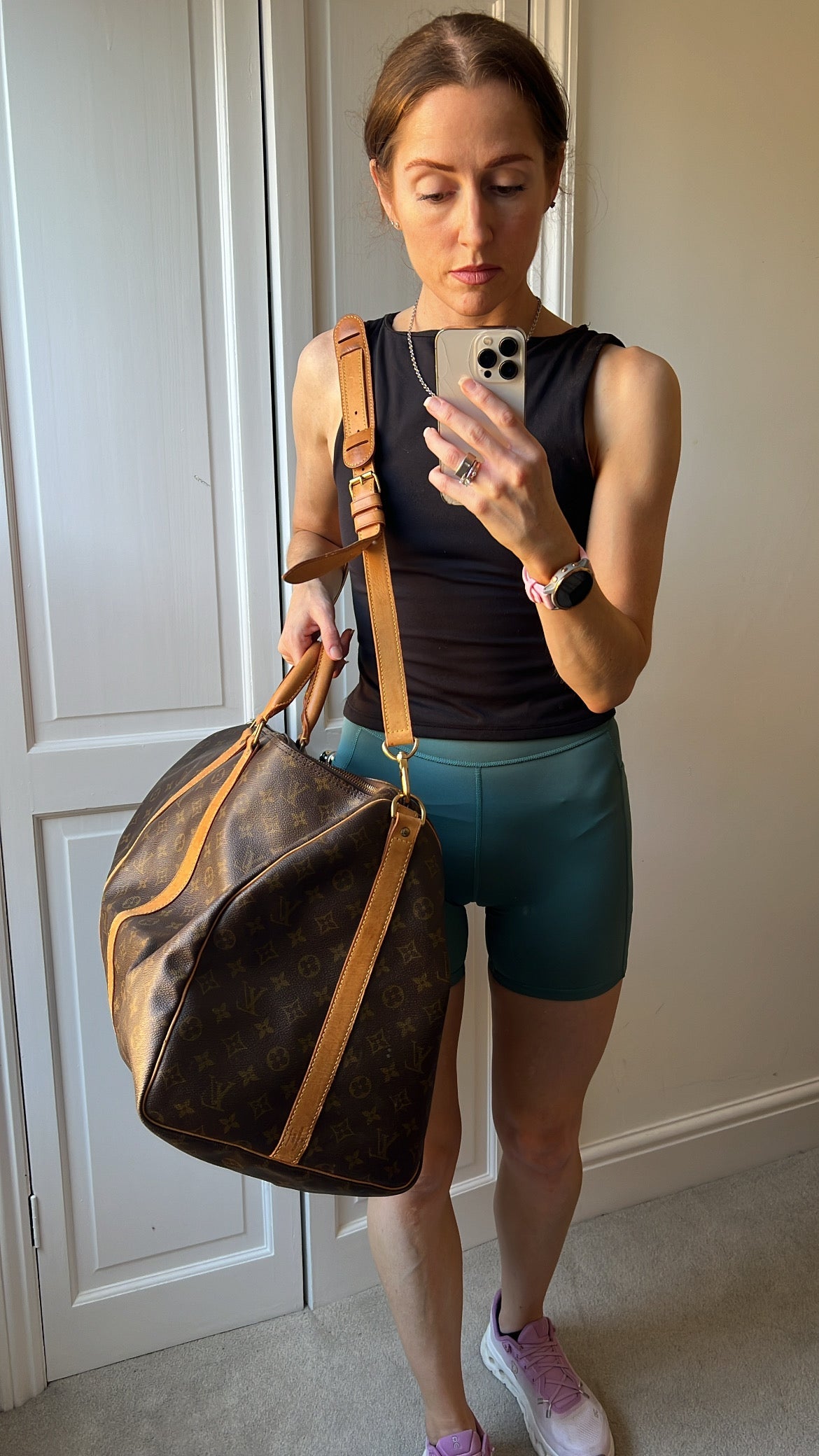 Louis Vuitton Vintage Keepall Bandouliere 60
