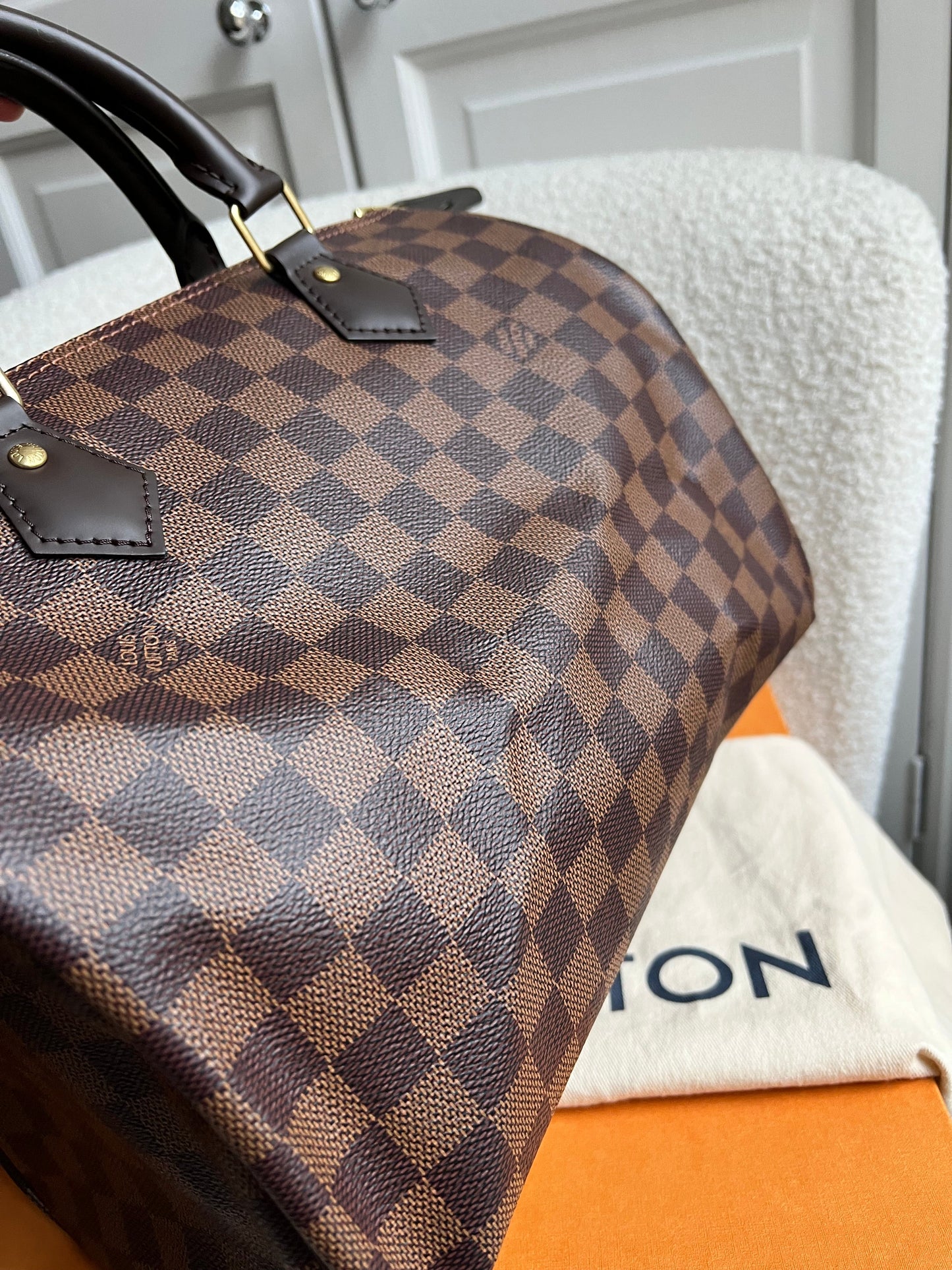 Louis Vuitton Speedy 30 Damier Ebene (RRP £1240)