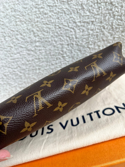 Louis Vuitton Pink and Monogram Pallas Pochette