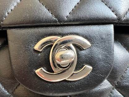 Chanel Medium Classic Flap in Black Lambskin (RRP £9,090)