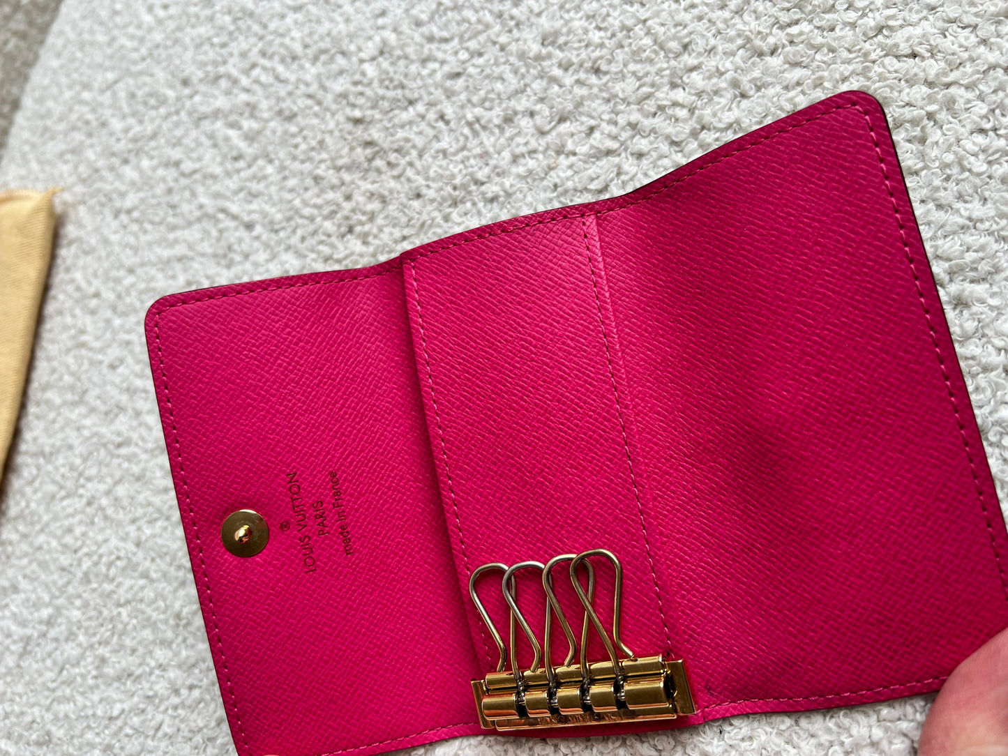 Louis Vuitton 4 Key Holder Multicolore
