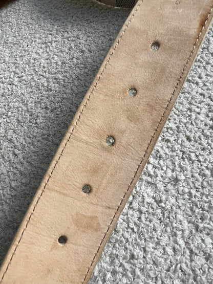 Louis Vuitton Initials Belt Damier Azur Size 85