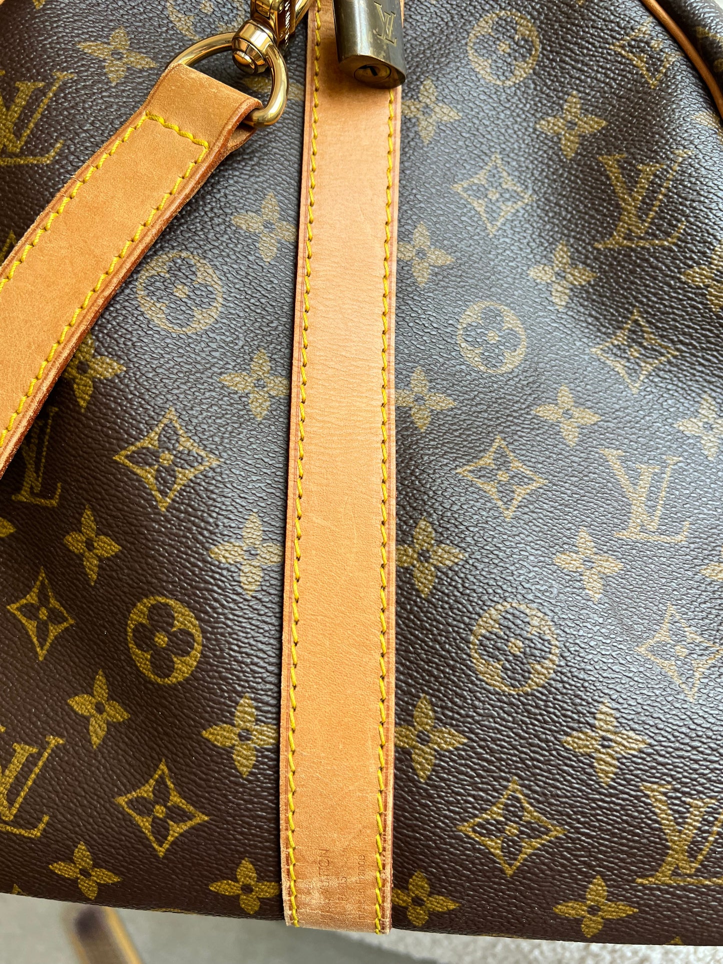 Louis Vuitton Vintage Keepall Bandouliere 55