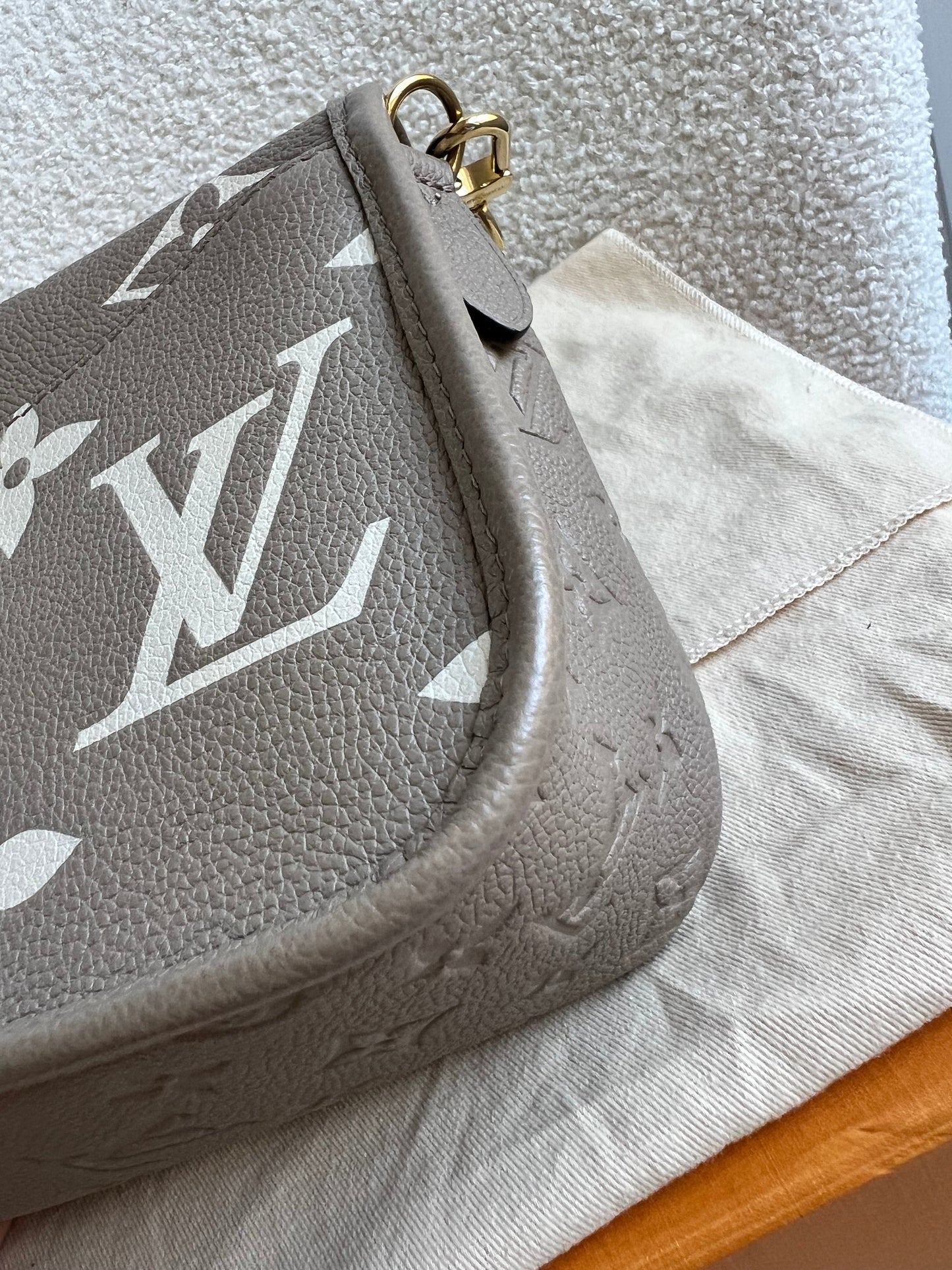 Louis Vuitton Diane Satchel Bicolour Empreinte (RRP £2,170)