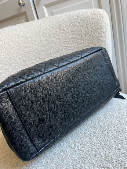 Chanel Black Caviar Grand Shopper Tote Gold Hardware (GST)