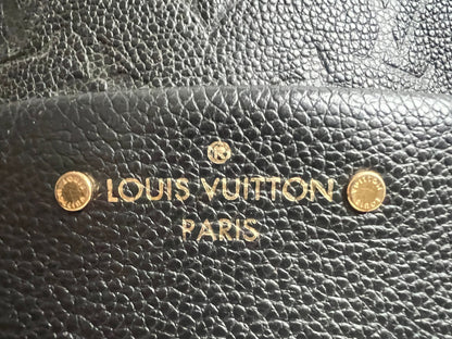 Louis Vuitton Sarbonne Backpack Black Empreinte