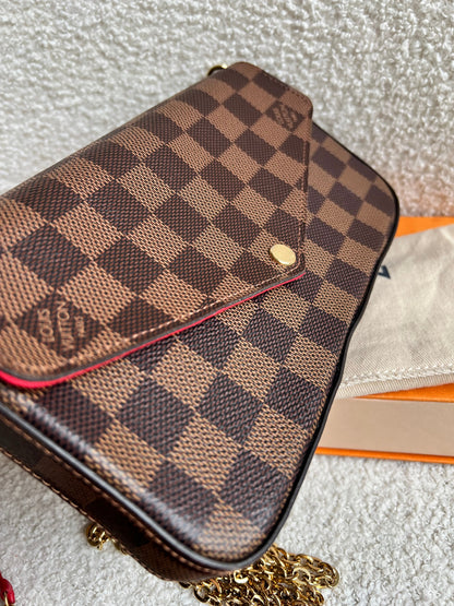 Louis Vuitton Felicie Pochette Damier Ebene (RRP £1110)