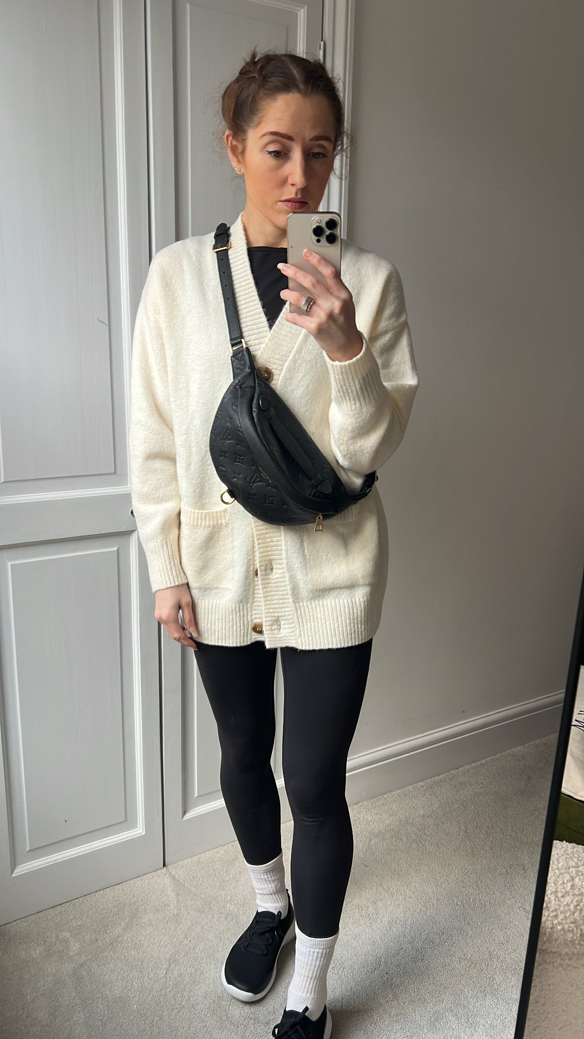 Louis Vuitton Bumbag in Black Empreinte
