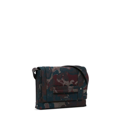 Brown Dior X Peter Doig Messenger Bag