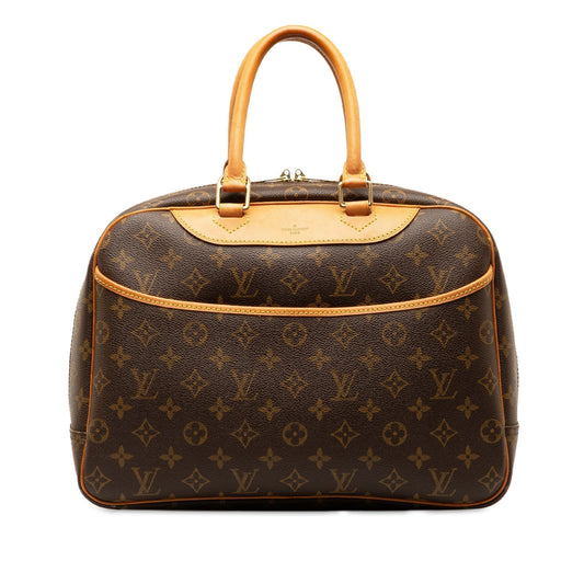 Brown Louis Vuitton Monogram Deauville HandBag