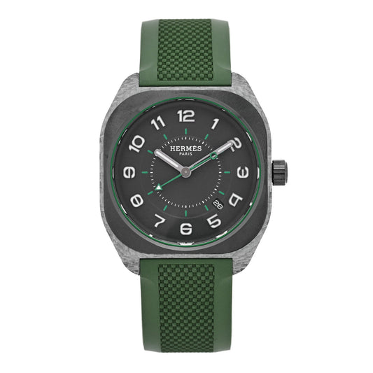 Glass Fiber Ceramic Rubber 39mm H08 Automatic Watch Vert