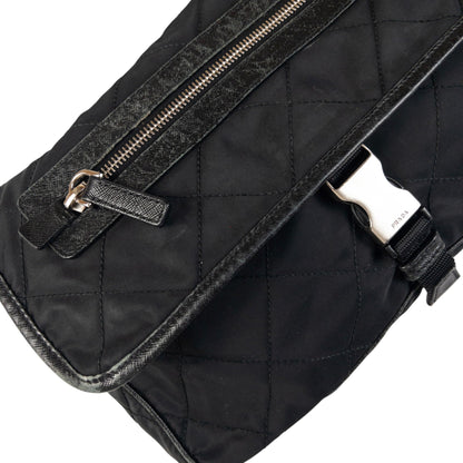 Vintage Prada Quilted Crossbody Bag