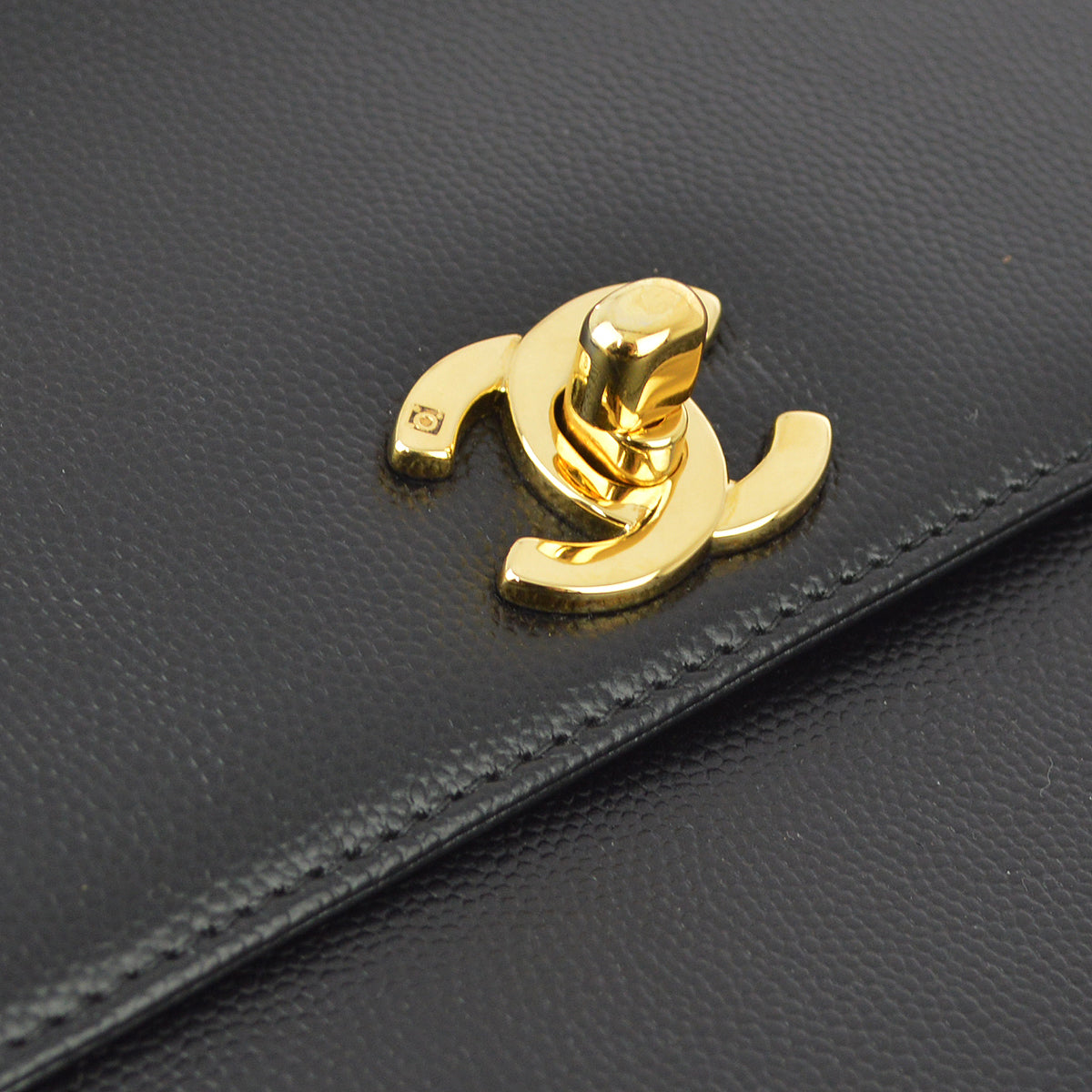 Chanel Caviar Black Shoulder Bag Style 2