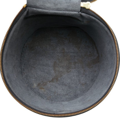 Louis Vuitton  Noir Leather Handbag Vanity Bag
