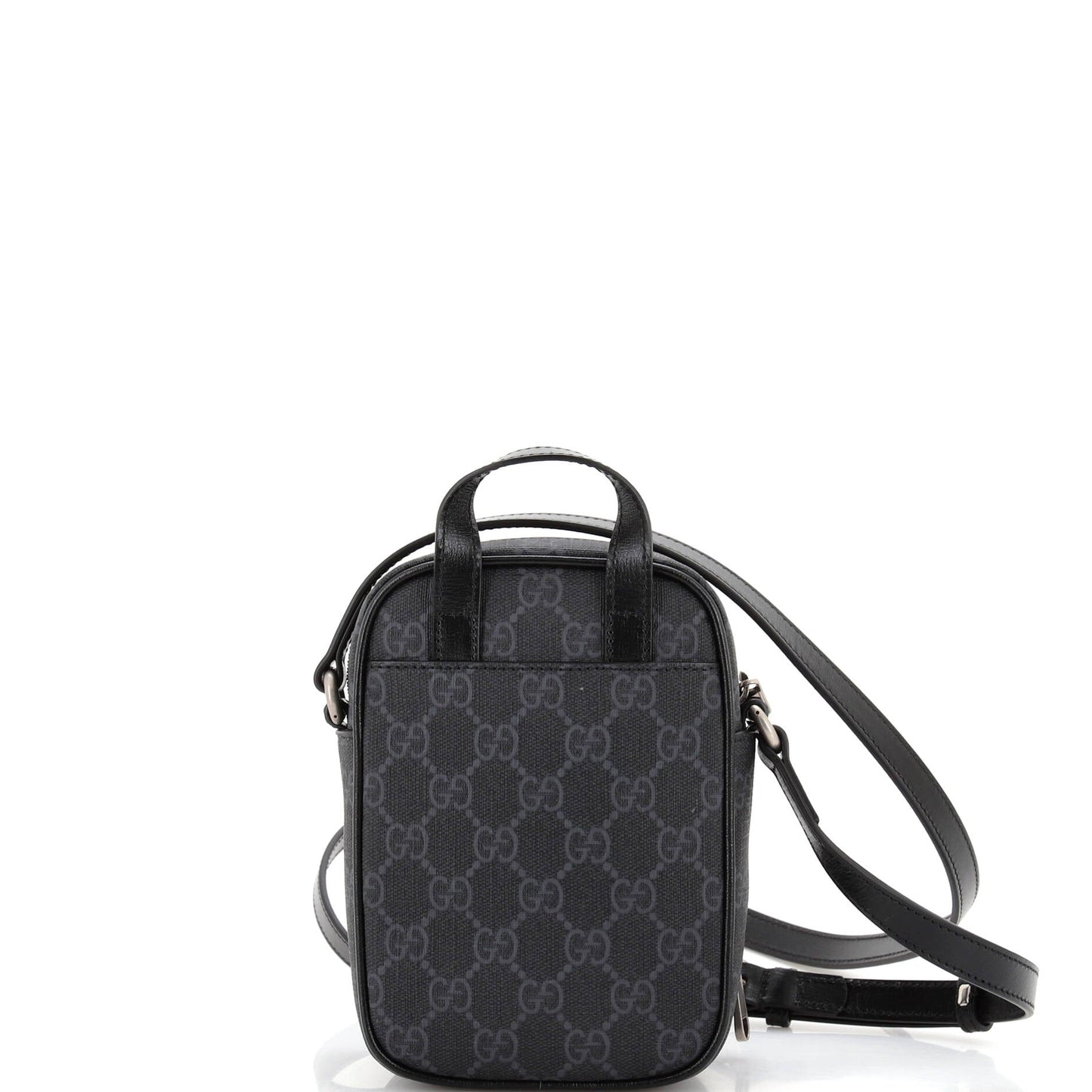 Neo Vintage Top Handle Crossbody Bag GG Coated Canvas Mini