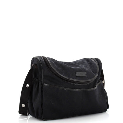 Diaper Crossbody Bag GG Canvas