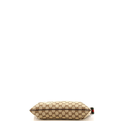 Web Zip Crossbody GG Canvas Small