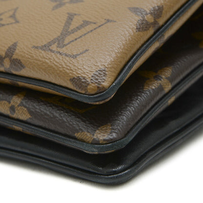 Louis Vuitton  Monogram Monogram Reverse Leather Pochette Shoulder Bag