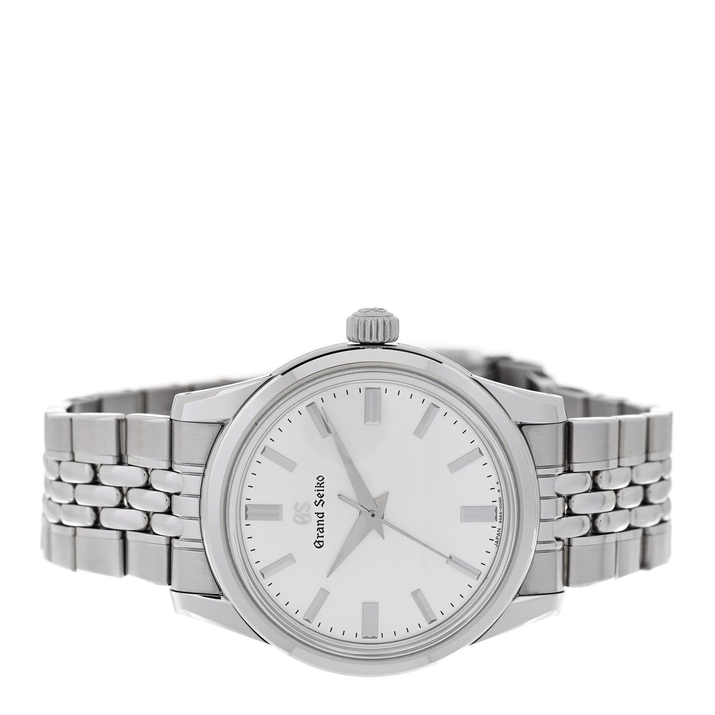 Stainless Steel 37mm Elegance Collection Manual Winding Watch Silver SBGW305