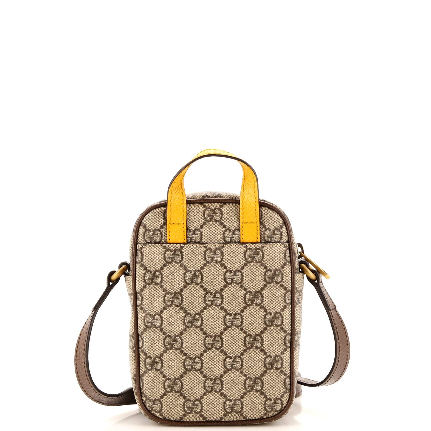 Neo Vintage Top Handle Crossbody Bag GG Coated Canvas Mini