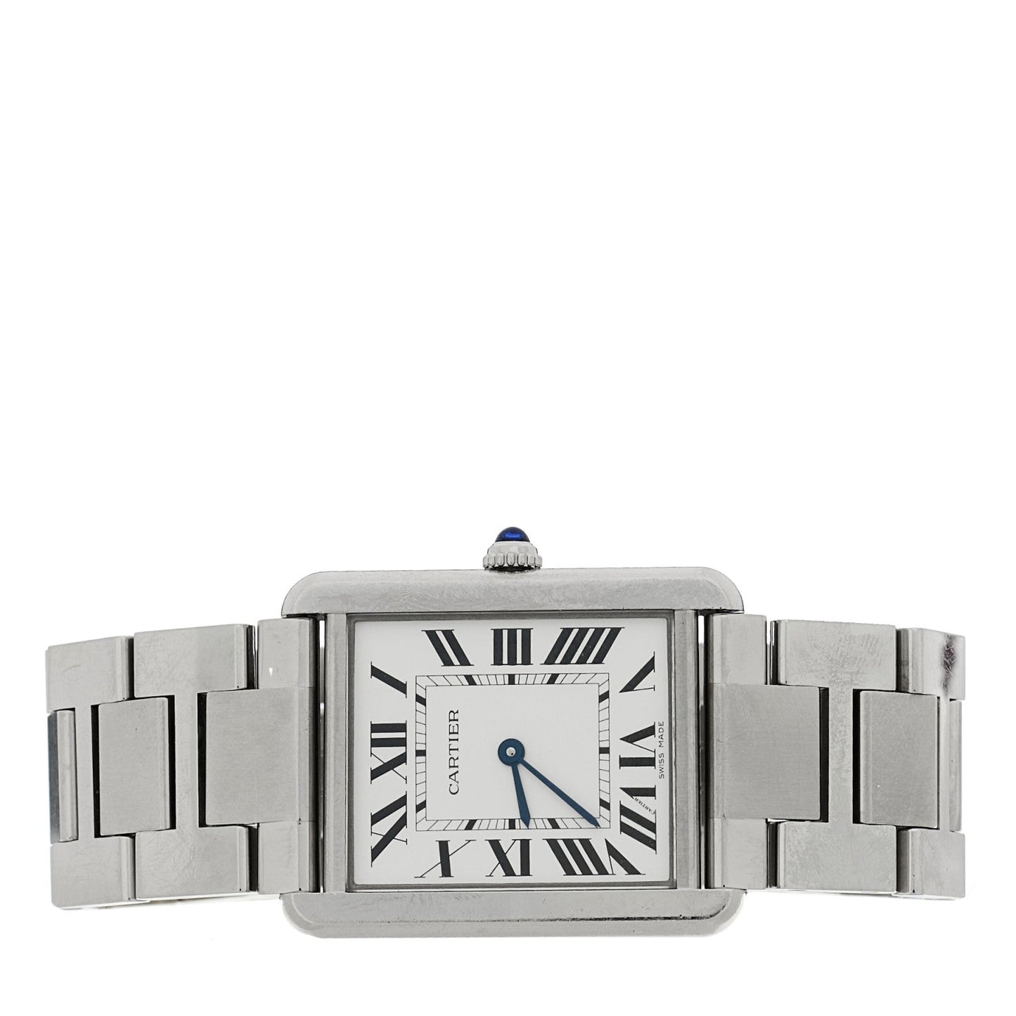 Stainless Steel 27mm Tank Solo Quartz Watch