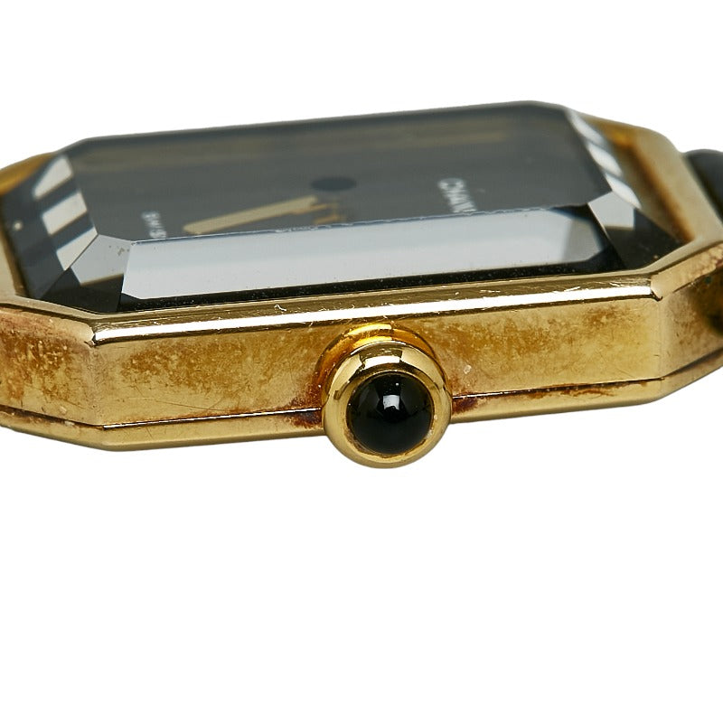 Chanel  Chanel Premiere M Ladies' Quartz Watch with Black Gold Stainless Steel Leather Band,  Metal Other in Good condition